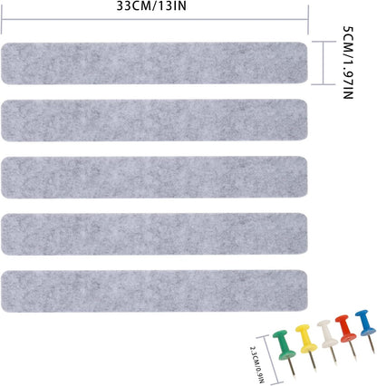 Bulletin Board Cork Board Cork Boards for Walls Cork Board for Office Pin Board Bulletin Boards for Walls (Brown)