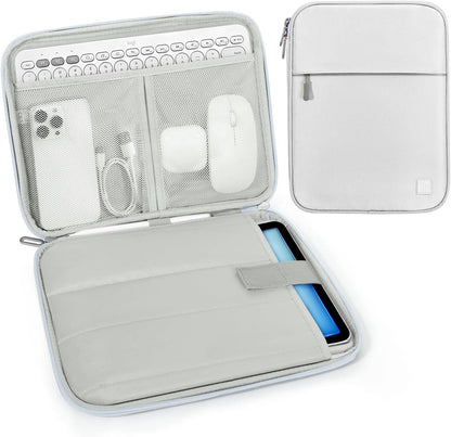Dadanism 9-11 Inch Tablet Sleeve Padded Carrying Case for iPad (A16) 11th Gen 11", iPad 10th Gen 10.9", iPad Air M4/Pro M5 11", iPad Air 5/4, iPad 9/8/7th Gen, Galaxy Tab A11+ Plus 11", Blue