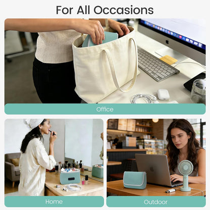 LENTION Storage Small Pouch Bag Cases for Accessories Laptop MacBook Power Adapter, Wireless Mouse, iPhone Charger, Cellphone, Power Bank, Cord Travel Cable Electronic Organizer - Dark Gray