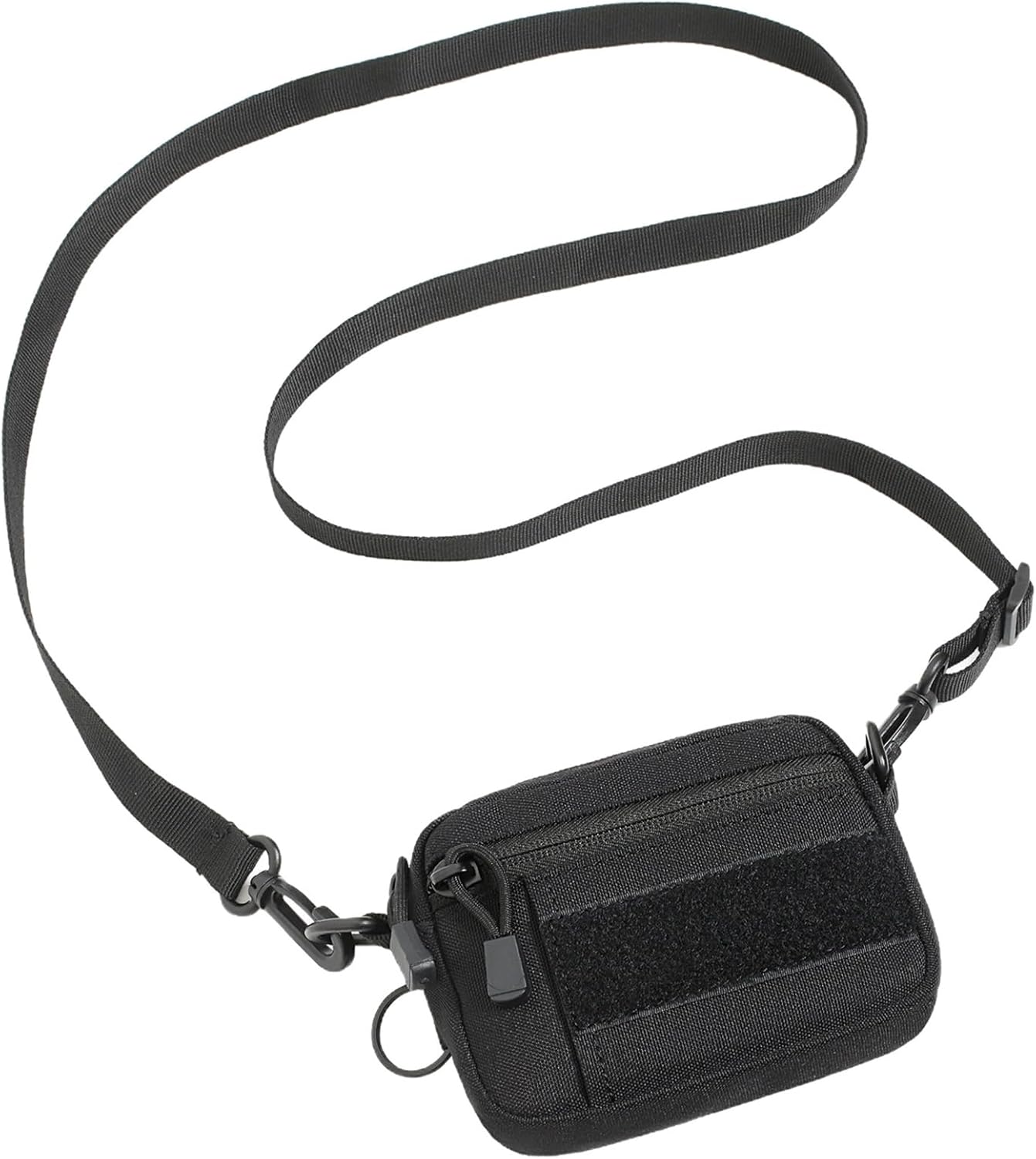Tactical Belt Pouch Key Pouch Backpack Accessories Tactical Vest Attachments Small Molle Pouch EDC Wallet Travel Pill Container Portable