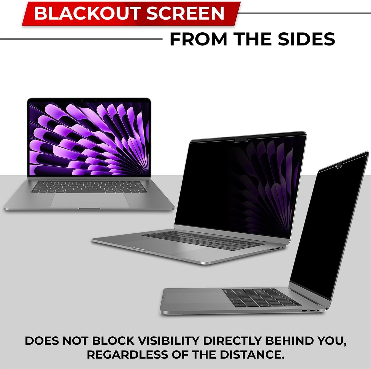 SightPro Magnetic Laptop Privacy Screen 14 Inch 16:9 - Patented Removable Laptop Privacy Filter Shield and Protector