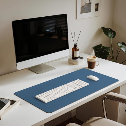 Jotsome Leather Desk Pad Mat, Non-Slip Desk Blotter Pad - Desk Protector for Office, Home, Lap Desk, Laptop, and Desktop
