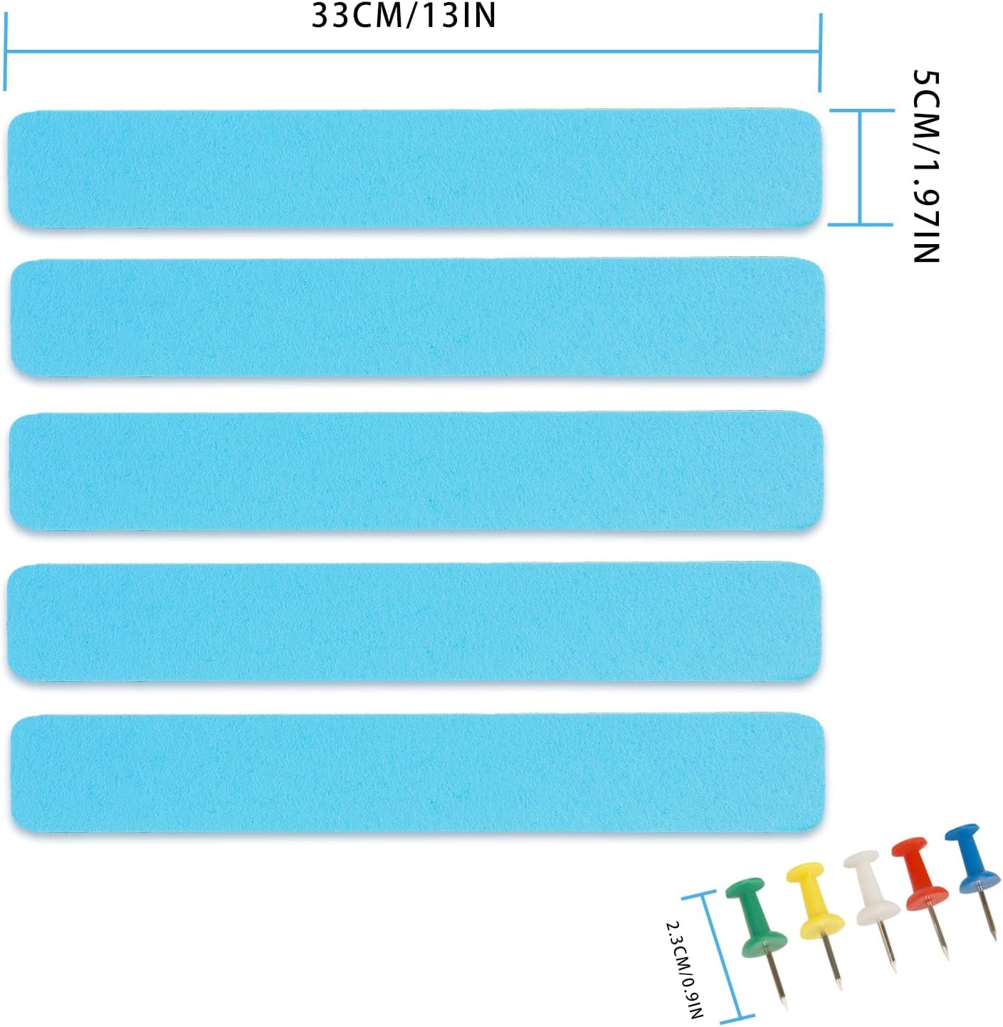 Bulletin Board Cork Board Cork Boards for Walls Cork Board for Office Pin Board Bulletin Boards for Walls (Brown)