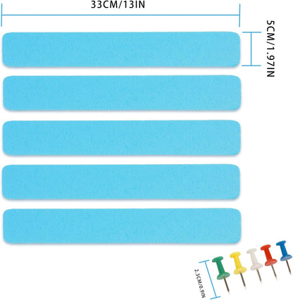 Bulletin Board Cork Board Cork Boards for Walls Cork Board for Office Pin Board Bulletin Boards for Walls (Brown)