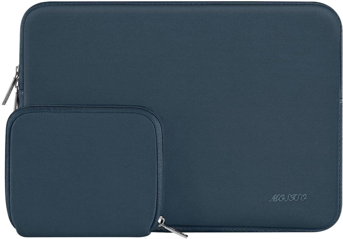 MOSISO Laptop Case 13.3 inch, 13-13.3 inch Laptop Sleeve Bag Compatible with MacBook Air/Pro 13/Pro 14 M5 M4 M3 M2 M1, HP Dell ASUS Lenovo, Neoprene Computer Sleeve Bag with Small Case, Baby Pink - Colors A
