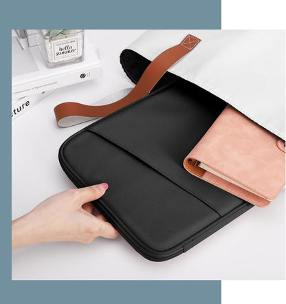 TiMOVO 9-11" Tablet Sleeve Bag for iPad 11-inch A16 2025, iPad 10.9"/10.2"| Air 11 Inch/5th/4th Gen. 10.9", Galaxy Tab A9+/A11Plus 11", Protective Bag with Pocket, Black