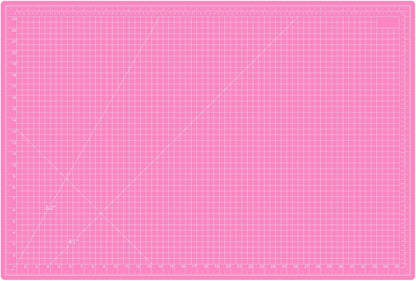 18"x24" Self Healing Cutting Mat, Sewing Mat for Crafts, Double Sided 5-Ply Table Cutting Board for Fabric Quilting Leather Modeling Hobby Project, Turquoise