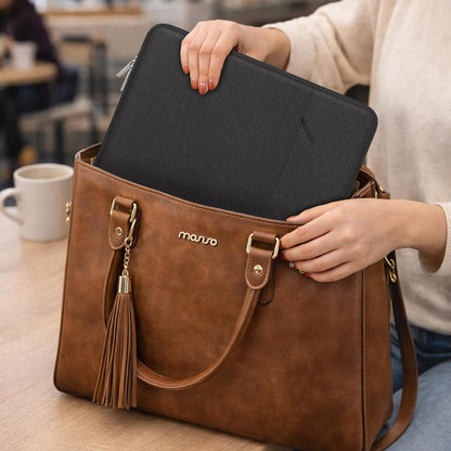 MOSISO Laptop Case 13.3 inch, 13-13.3 inch Laptop Sleeve Compatible with MacBook Air/Pro 13/Pro 14 M5 M4 M3 M2 M1, HP Dell ASUS Lenovo,Polyester Vertical Computer Sleeve Bag with Pocket, Antique Green - Colors A