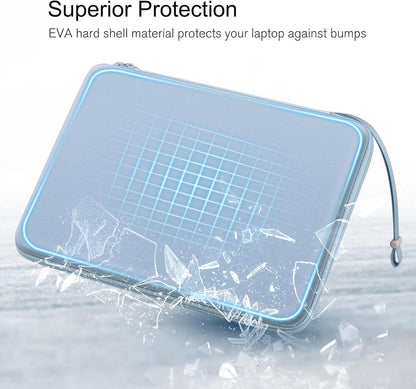 FINPAC Hard Laptop Sleeve Case for MacBook Neo A18 Pro,13 inch MacBook Air 2026 M5/M4/M3/M2/M1,14 inch MacBook Pro 2026 M5/M4/M3/M2 Pro/Max,Waterproof Case for Dell,Surface Laptop,HP,Acer,Black | Hard