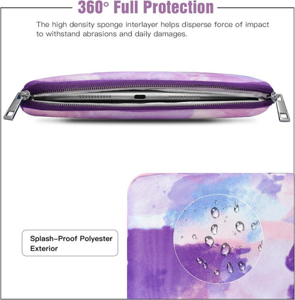 TiMOVO 9-11" Tablet Sleeve Bag for iPad 11-inch A16 2025, iPad 10.9"/10.2"| Air 11 Inch/5th/4th Gen. 10.9", Galaxy Tab A9+/A11Plus 11", Protective Bag Fit Smart Keyboard, Dusty Blue