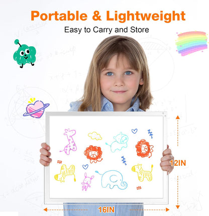 Small Dry Erase White Board, Magnetic Desktop Whiteboard with Stand, Dry Eease Board Mini Easel Double Sided on Table Top with Holder for Kids Drawing, Teacher Instruction