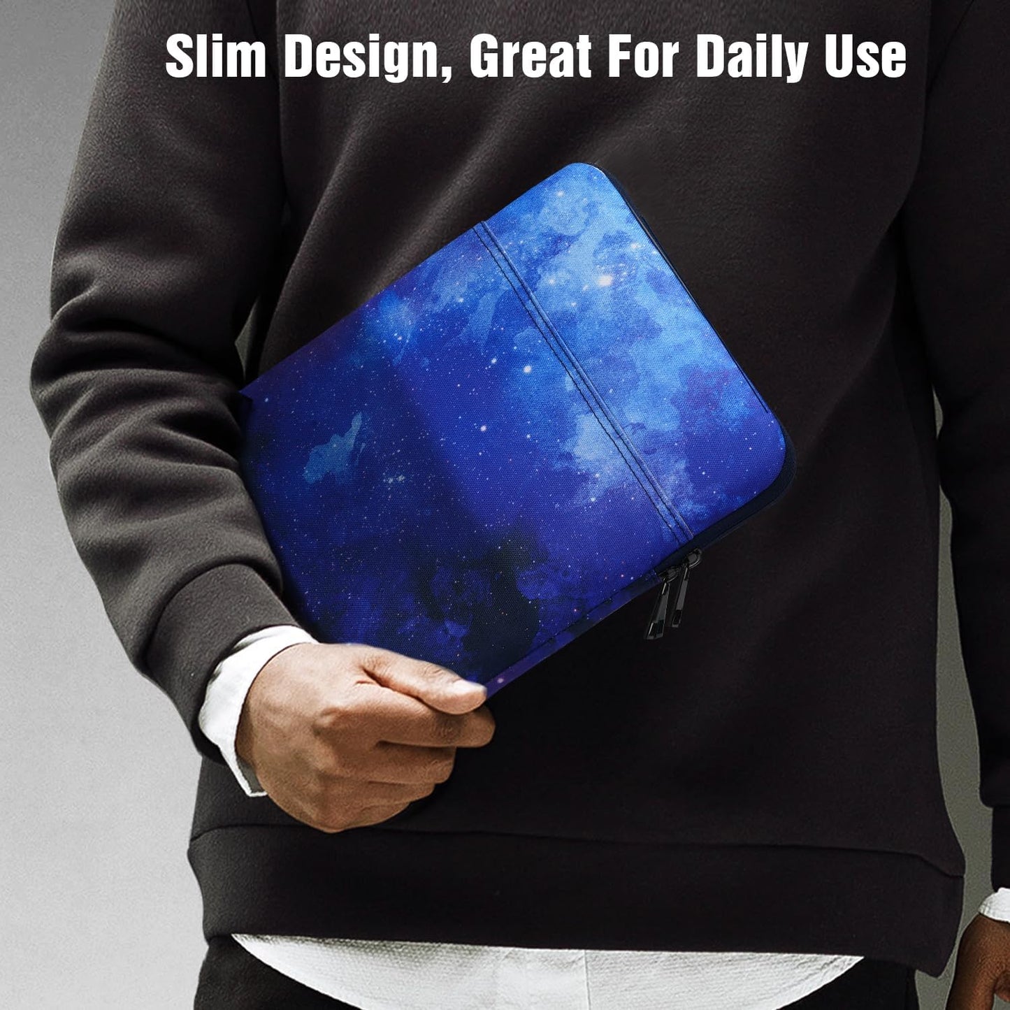 TiMOVO 9-11" Tablet Sleeve Bag for iPad 11-inch A16 2025, iPad 10.9"/10.2"| Air 11 Inch/5th/4th Gen. 10.9", Galaxy Tab A9+/A11Plus 11", Protective Bag Fit Smart Keyboard, Dusty Blue