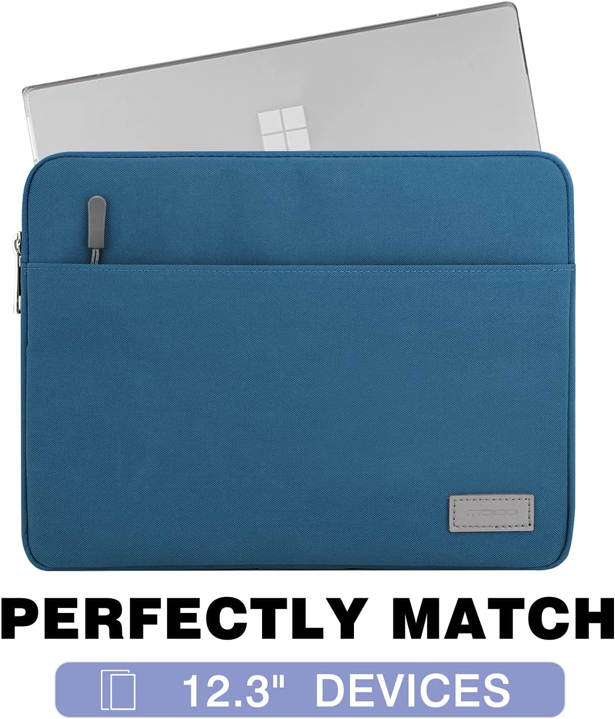 MoKo 9-11 Inch Tablet Sleeve Bag Carrying Case Fits iPad Pro 11 M5/Air M3, iPad A16 2025, i-Pad 10th 10.9, i-Pad 9/8/7th Gen 10.2, iPadAir 5/4th 10.9, Tab S8 11"/Tab A 10.1,Cloudy Pink