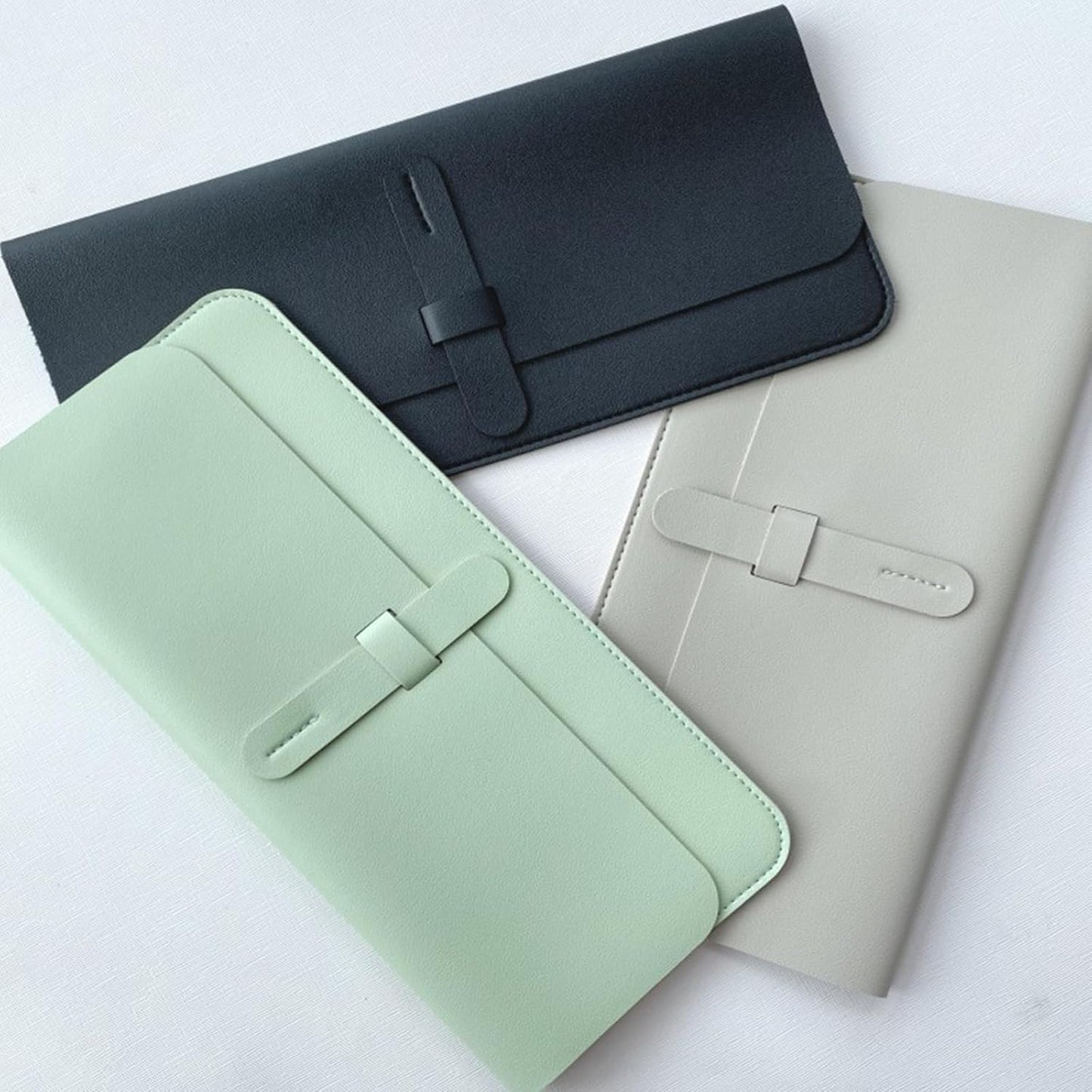 Keyboard Cover Sleeve Carrying Case PU Leathers for Wireless Keyboard Protective Bag Shockproof Case Replacement