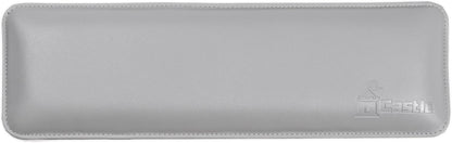 Bailey Compact by Castle - Wrist Rest for Keyboards with Around 61 Keys - Leather Ergonomic Computer Extra Firm Keyboard Wrist Support for Typists, Gaming, Heavy Office Use (Stone, Compact Size)