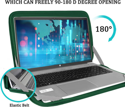 Laptop Case Sleeve 15.6 inch, Durable Shockproof Protective Computer Carrying Cover with Front Pocket, Briefcase Handbags Laptop Sleeve Bag for 15.6 inch HP, Dell, Acer, Asus, Notebook, Black
