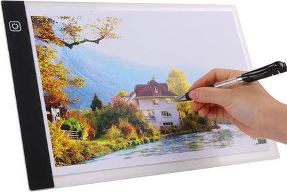 Mini A5 LED Light Box for Drawing and Tracing,A5 Diamond Art Painting Light Board,LED Copy Board Tracing Box,Light Pad