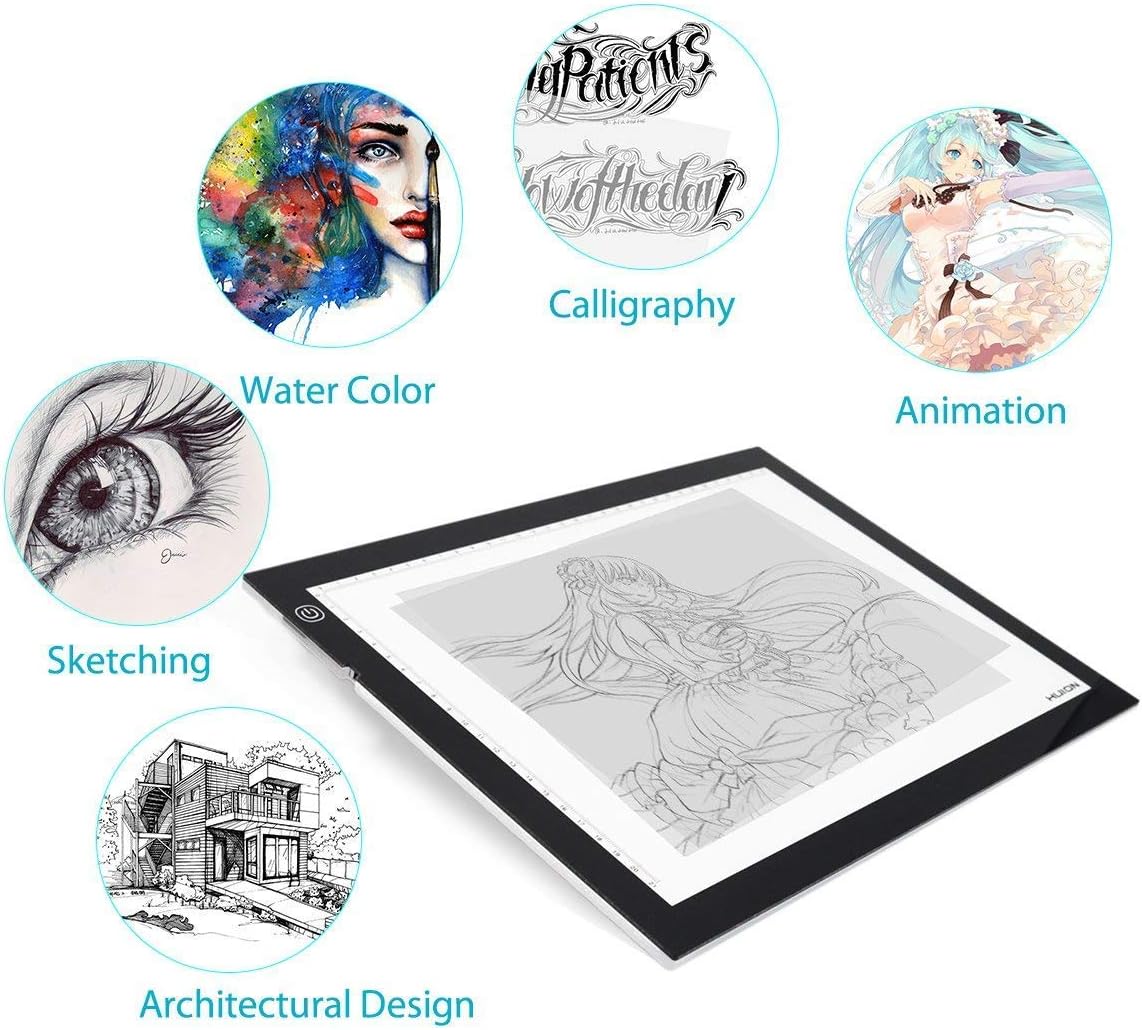 Huion A3 Light Box for Tattoo Tracing - AC Powered