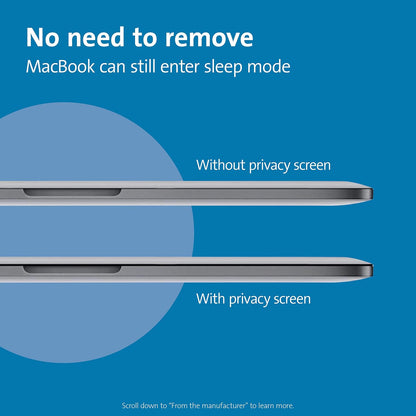 Kensington MagPro™ Magnetic Laptop Privacy Screen 14 inch, Removable 16:9 Laptop Privacy Filter, Anti-Glare, Blue Ray Reduction, Dell Latitude 5420, HP Elitebook 840 G6-G8, Lenovo, Asus (K58352WW)
