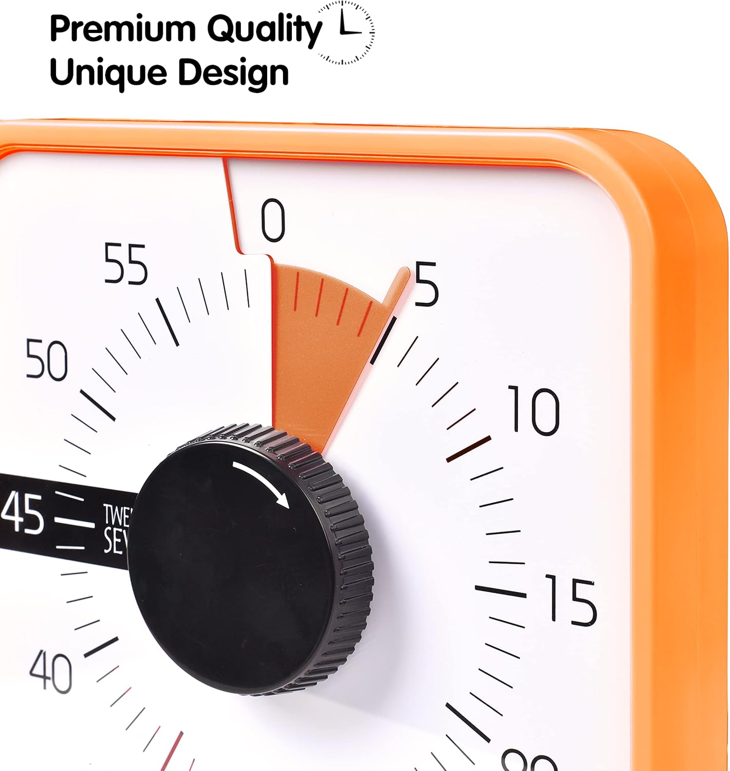 Visual Timer 7.5 inch; 60 Minute 1 Hour Countdown Timer for Kids Classroom Teaching Tool Home Office Meeting, Mechanical Countdown Clock for Exam Time Management Magnetic, Sky Blue with Colorful Disc