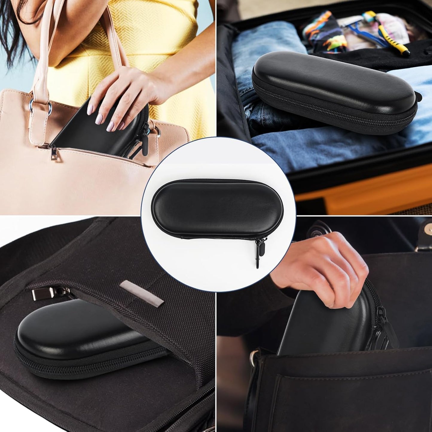 MOSLA Insulin Cooler Travel Case with 2 Reusable Ice Packs for Insulin Pen Portable Medical Cooler Bag for Diabetes and Other Diabetic Supplies for The Daily Life and Trip