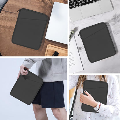 MoKo 9-11 Inch Tablet Sleeve Case, Fits New 11inch iPad Air M4/Pro M5, iPad A16 11", i-Pad 10/9/8/7th/Air 5/4th 10.9"/10.2", Tab S9/S8 11", Protective Bag Carrying Case with Pocket, Dark Gray