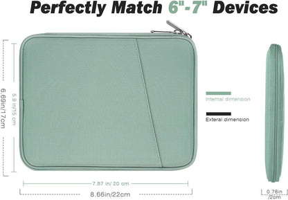 MoKo 9-11 Inch Tablet Sleeve Case, Fits New 11inch iPad Air M4/Pro M5, iPad A16 11", i-Pad 10/9/8/7th/Air 5/4th 10.9"/10.2", Tab S9/S8 11", Protective Bag Carrying Case with Pocket, Dark Gray