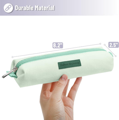 Mr. Pen- Cute Pencil Case Pouch, Multipurpose Canvas Bible Pencil Pouch, Smooth Zipper, Premium Material, Neat Stitches, Ideal for Stationery, Cosmetics, Electronics, School, Office, Travel