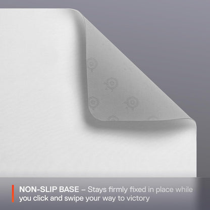SteelSeries QcK Gaming Mouse Pad - XXL Cloth - Peak Tracking and Stability - Esports Mousepad - Never-Slip - Full Desk Coverage