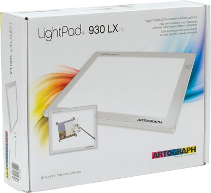 Artograph Thin LED Light Box, 17" x 12" Dimmable Drawing & Tracing Pad, LightPad 940 LX