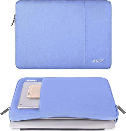 MOSISO Laptop Case 15 inch, 15 inch Laptop Sleeve Compatible with MacBook Air M5 A3448 M4 A3241 M3 A3114 M2 A2941 2026-2023, Dell XPS, Polyester Vertical Computer Sleeve Bag with Pocket, Black - Colors A