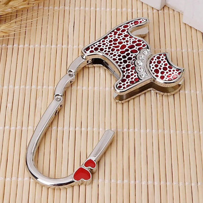KSMD Variety Design Purse Hooks for Table and Bars,Portable Purse Hanger Organizers Hooks Handbag Pocketbook Holder Bag Storage for Desk,Foldable Folding Purse Table Hook Hanger