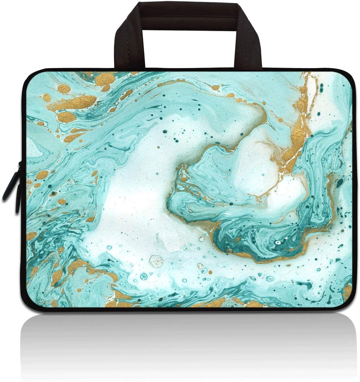 Universal 7~9 inch Kids Tablet Portable Neoprene Zipper Carrying Sleeve Case Bag Fits 7" 8" 8.5" 8.9" 9" iPad Mini 5 4 3 2 1, Galaxy Tab A 8.0 (Rocket)