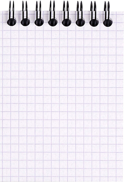 Rhodia #16 Wirebound Notepad 5.8" x 8.3" Dot Pad, Orange Cover