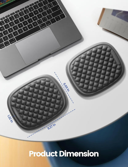 【Upgraded Larger and Thicker】Vaydeer Elbow Rest Pad 1pc, Desk Wrist Rest Memory Foam Armrest, Ergonomic Mouse Cushion Support, Wrist Pain Relief for Computer Laptop Working Typing Gaming Office Gadget