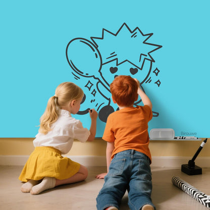 Magnetic Glass Whiteboard - Glass Dry Erase Board 48"x36" Large Frameless Board for Walls Office School and Home