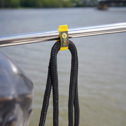 Quick-Straps by Wrap-It Storage - Assorted 20-Pack Black - Hook and Loop Hose and Cable Organizers