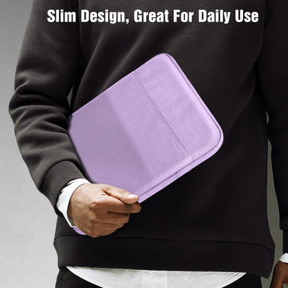 TiMOVO 9-11" Tablet Sleeve Bag for iPad 11-inch A16 2025, iPad 10.9"/10.2"| Air 11 Inch/5th/4th Gen. 10.9", Galaxy Tab A9+/A11Plus 11", Protective Bag Fit Smart Keyboard, Dusty Blue