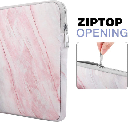 MoKo 9-11 Inch Tablet Sleeve Bag Carrying Case Fits iPad Pro 11 M5/Air M3, iPad A16 2025, i-Pad 10th 10.9, i-Pad 9/8/7th Gen 10.2, iPadAir 5/4th 10.9, Tab S8 11"/Tab A 10.1,Cloudy Pink
