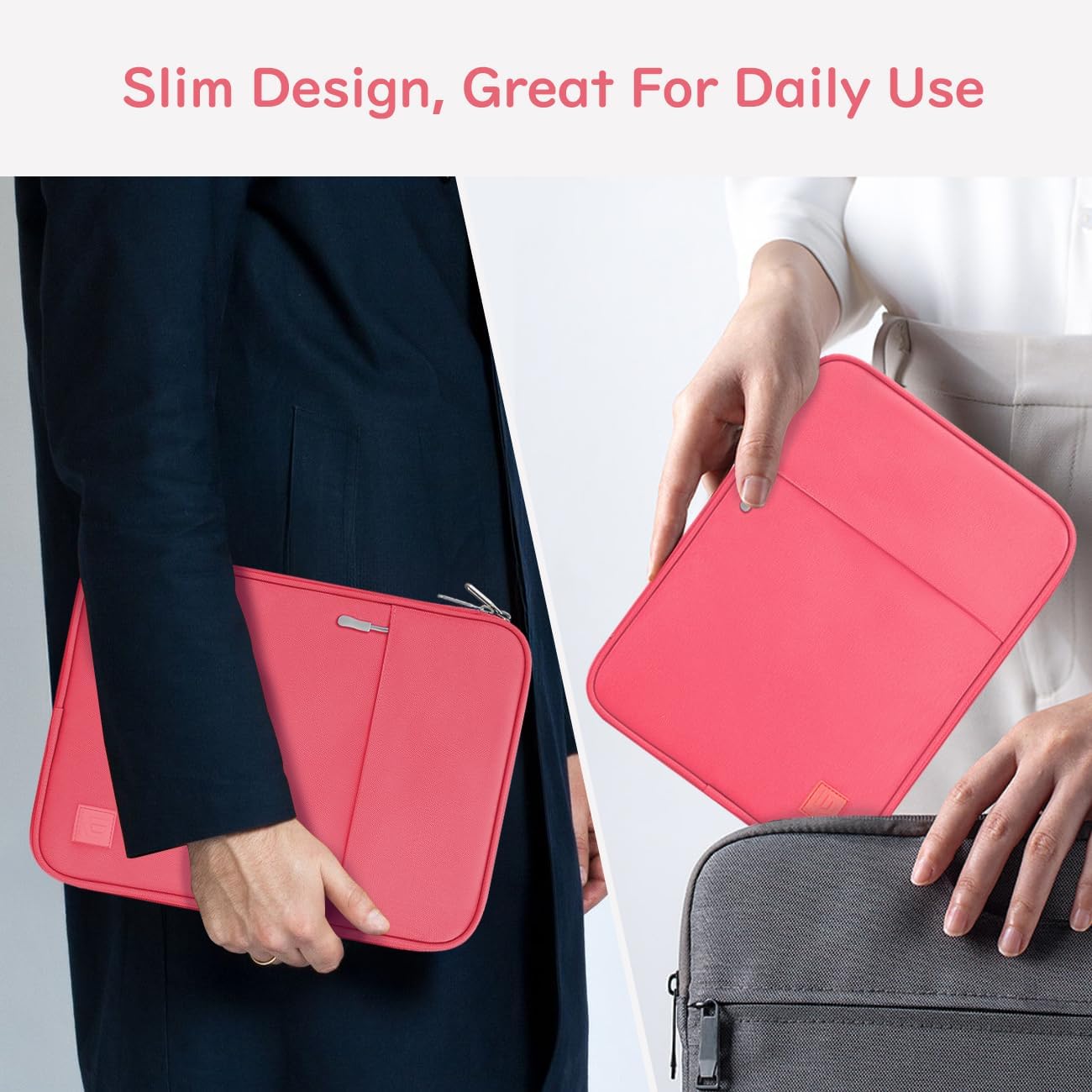Dadanism 9-11 Inch Tablet Sleeve Padded Carrying Case for iPad (A16) 11th Gen 11", iPad 10th Gen 10.9", iPad Air M4/Pro M5 11", iPad Air 5/4, iPad 9/8/7th Gen, Galaxy Tab A11+ Plus 11", Blue