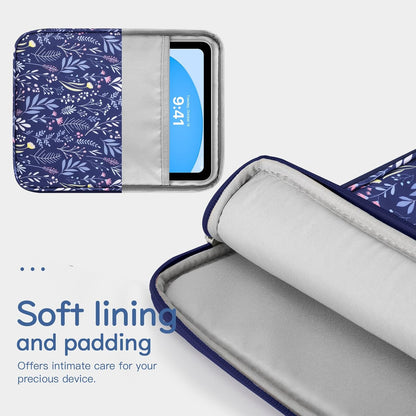 Dadanism 9-11" Tablet Sleeve Bag Carrying Case for iPad (A16) 11th Gen 11", iPad 10th Gen 10.9" Air 5/4, iPad Air M4/Pro 11", iPad 9/8/7th, Galaxy Tab A11+ Plus 11", Remarkable 2 10.3", Black