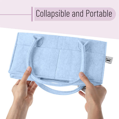 Mr. Pen- Baby Diaper Caddy Organizer, Gray, Medium, Nursery Storage Bin and Car Organizer for Diapers and Baby Wipes