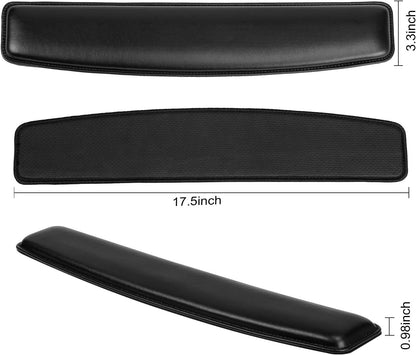 RICHEN Keyboard Wrist Rest Pad and Mouse Wrist Rest Support Mouse Pad Set,Sturdy & Comfortable & Lightweight for Easy Typing & Pain Relief-Ergonomic Support (Brown)