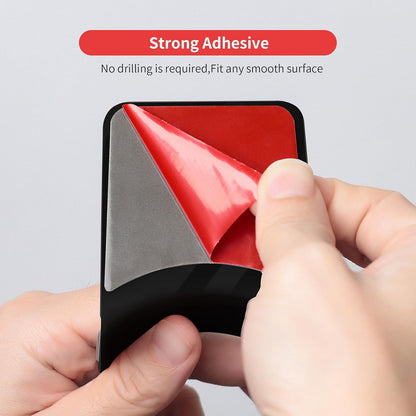 Game Headphone Stand for Desk Mini Headphone Hanger Holder with Strong Adhesive Game Headset Stand Headphone Holder-Under Desk…