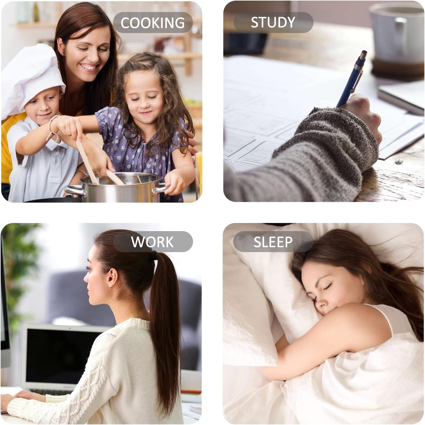 Cube Timer, Productivity Visual Timer 1/3/5/10 Minutes Preset, Desk Portable Rotating Multi Timers for ADHD Time Management Work Study Cooking Workout School