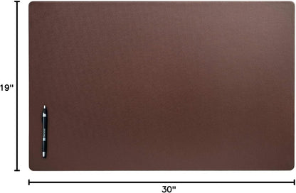 Dacasso Leather Desk Pad Without Side Rails