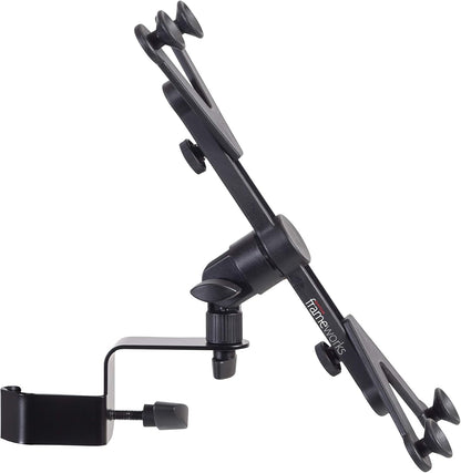 Gator Frameworks Microphone Stand Clamp On Drink Holder Holds Single Beverage, Cup (GFW-SINGLECUP)