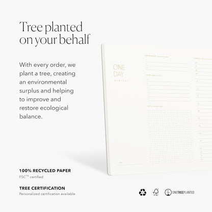 Pinesman - Elegant To Do List Notepad with Mouse Pad Feature, 11.22" x 7.87", 50 Tear-Off Sheets, Gold Foiled, Daily Planning, Eco-friendly To Do List Planner, FSC™ Certified To Do List Notebook for Work