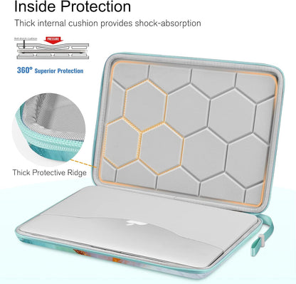 FINPAC Hard Laptop Sleeve Case for MacBook Neo A18 Pro,13 inch MacBook Air 2026 M5/M4/M3/M2/M1,14 inch MacBook Pro 2026 M5/M4/M3/M2 Pro/Max,Waterproof Case for Dell,Surface Laptop,HP,Acer,Black | Hard