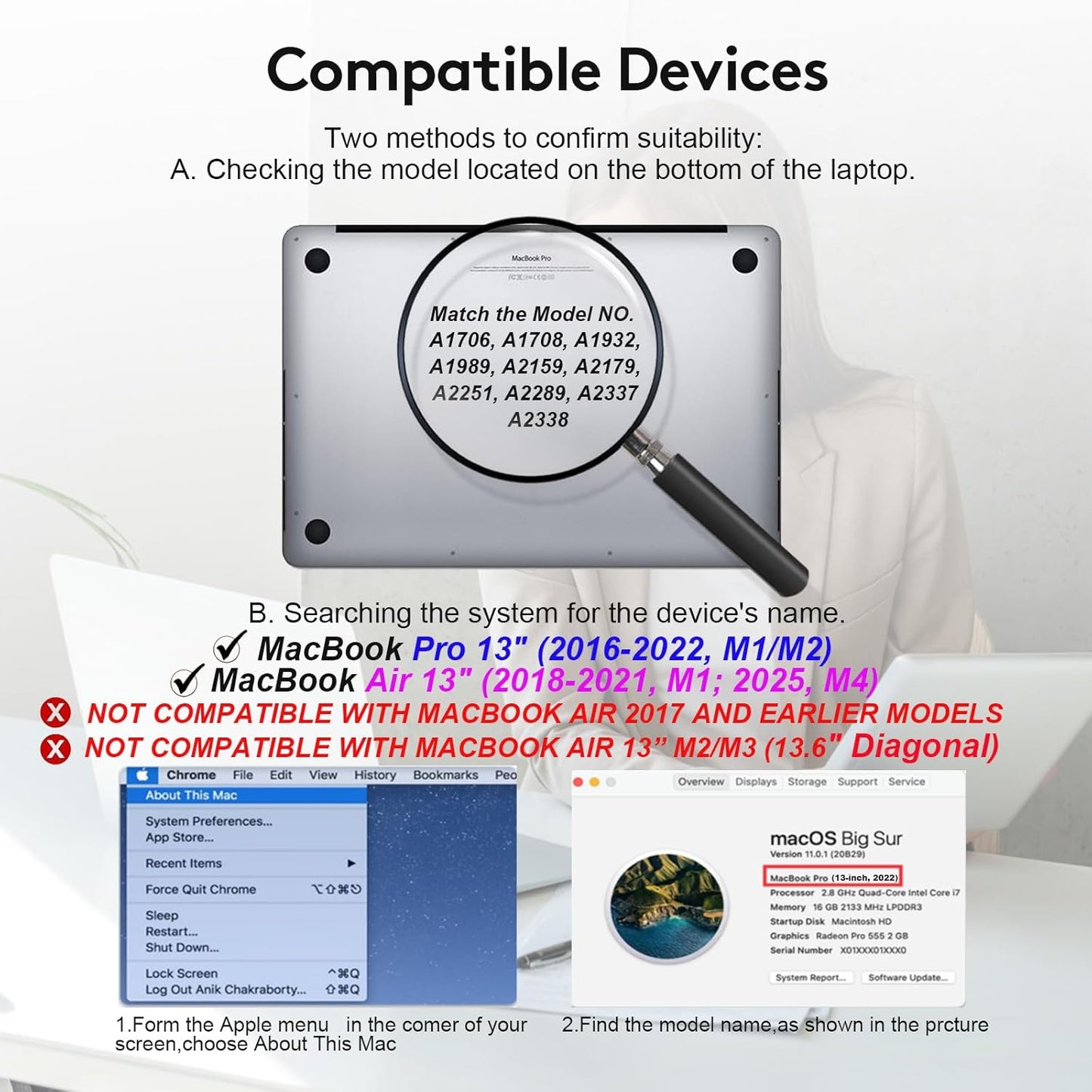Nano-Suction Laptop Privacy Screen 14 Inch 16:10, Removable Screen Privacy Shield for Laptop, Anti Glare, Anti Bule Light, Screen Protector for Lenovo HP Dell Acer Asus Thinkpad